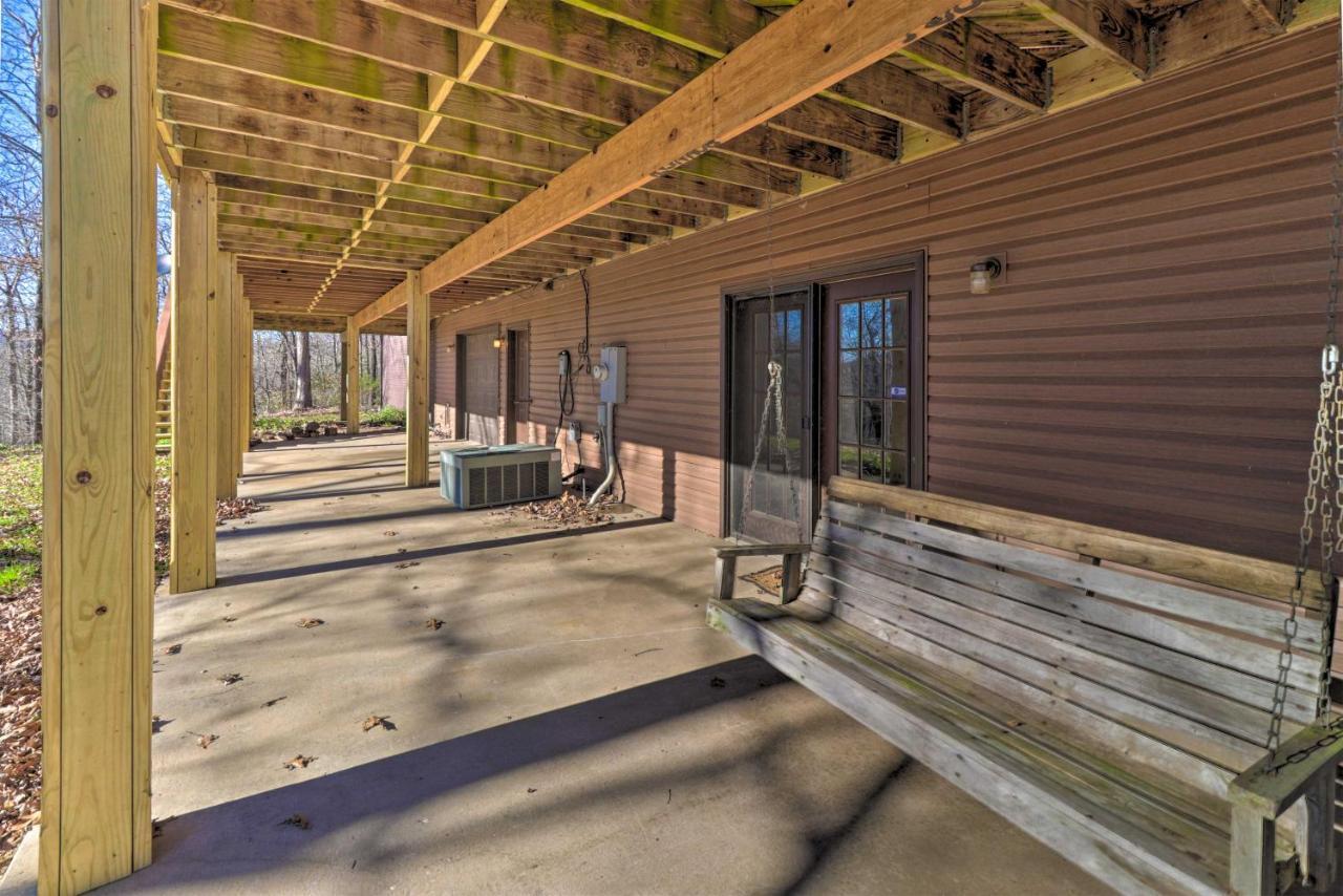 Secluded Marble Falls Family Home With Mtn Views! Exterior photo